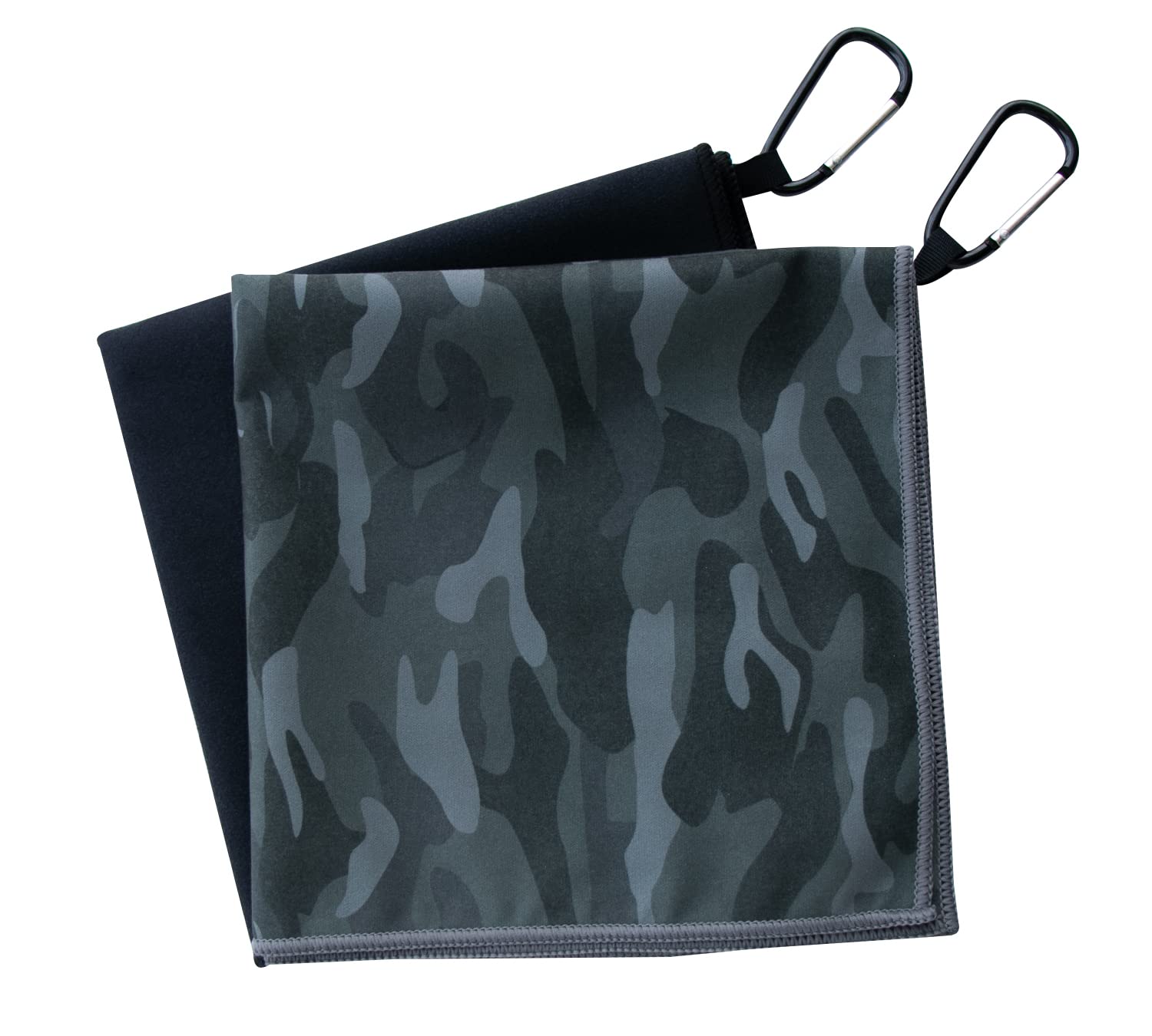 Deeorla Sweat Absorbing Handkerchiefs Sport Microfiber Sweat Towels Hankies 2PCS Size 38cm