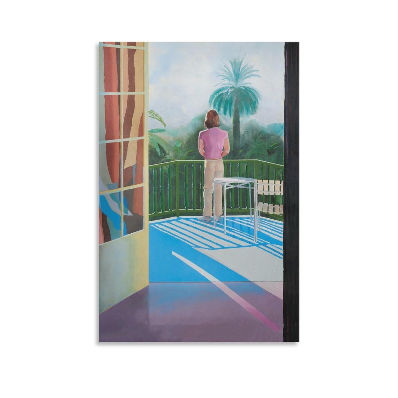 Amazon.co.jp: David Hockneyデイヴィッド・ホックニー絵画 花ポスター