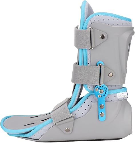 Miniatura 9 de Botas para caminar para esguince de tobillo, soporte estabilizador de tobillo, ángulo ajustable, protección 360, transpirable, fijación de caídas de