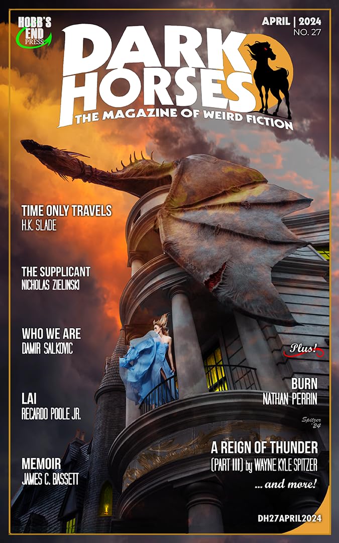 Cover of Dark Horses: The Magazine of Weird Fiction, April 2024