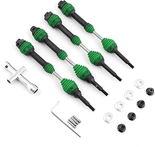 1/10 RC Car Front & Rear Drive Shafts Kits Upgrade Parts for TRAXXAS Hoss/Rustler/Slash/Stampede 4X4 2wd 1/10