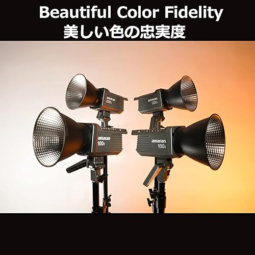 Miniatura 4 de Aputure Amaran 200X con caja de luz y kit de soporte de luz de 9.2 ft, luz de video LED de 250 W 2700 K-6500 K, control de aplicación, 9 efectos de