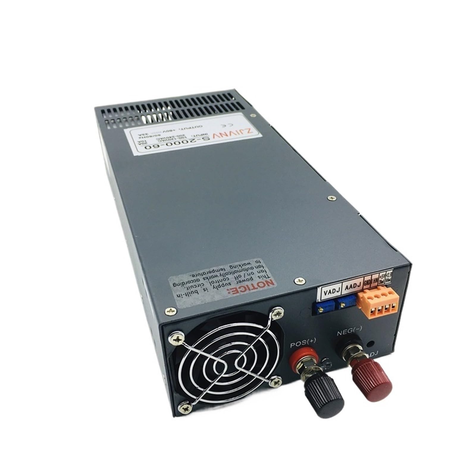 Alimentation à découpage SMPS 2000 W à double curseur rotatif S-2000