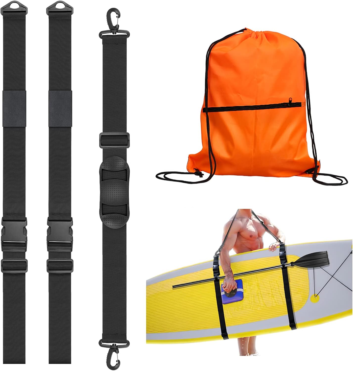 Paddle Board Carry Strap Kayak Carrier URCHABRI Universal