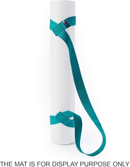 Yogamatters Yoga Mat Strap, Adjustable Loops | Mat Carrier & Yoga Belt in One