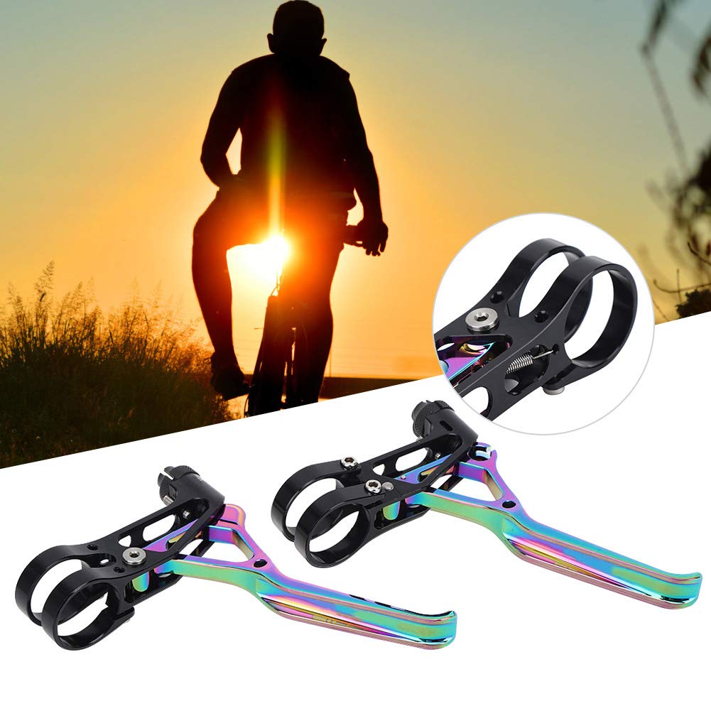 Changor Leve Freno Bici, Lega di Alluminio Ultraleggera | Finitura elettrolitica, robusta, compatibile con mountain bike, accessori ciclismo, pesa 83 g