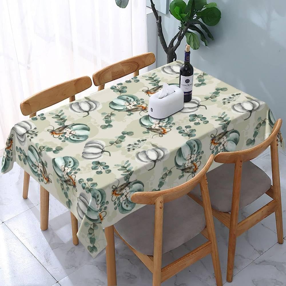 Nappe rectangulaire 140x180 cm de Thanksgiving pour décoration de table