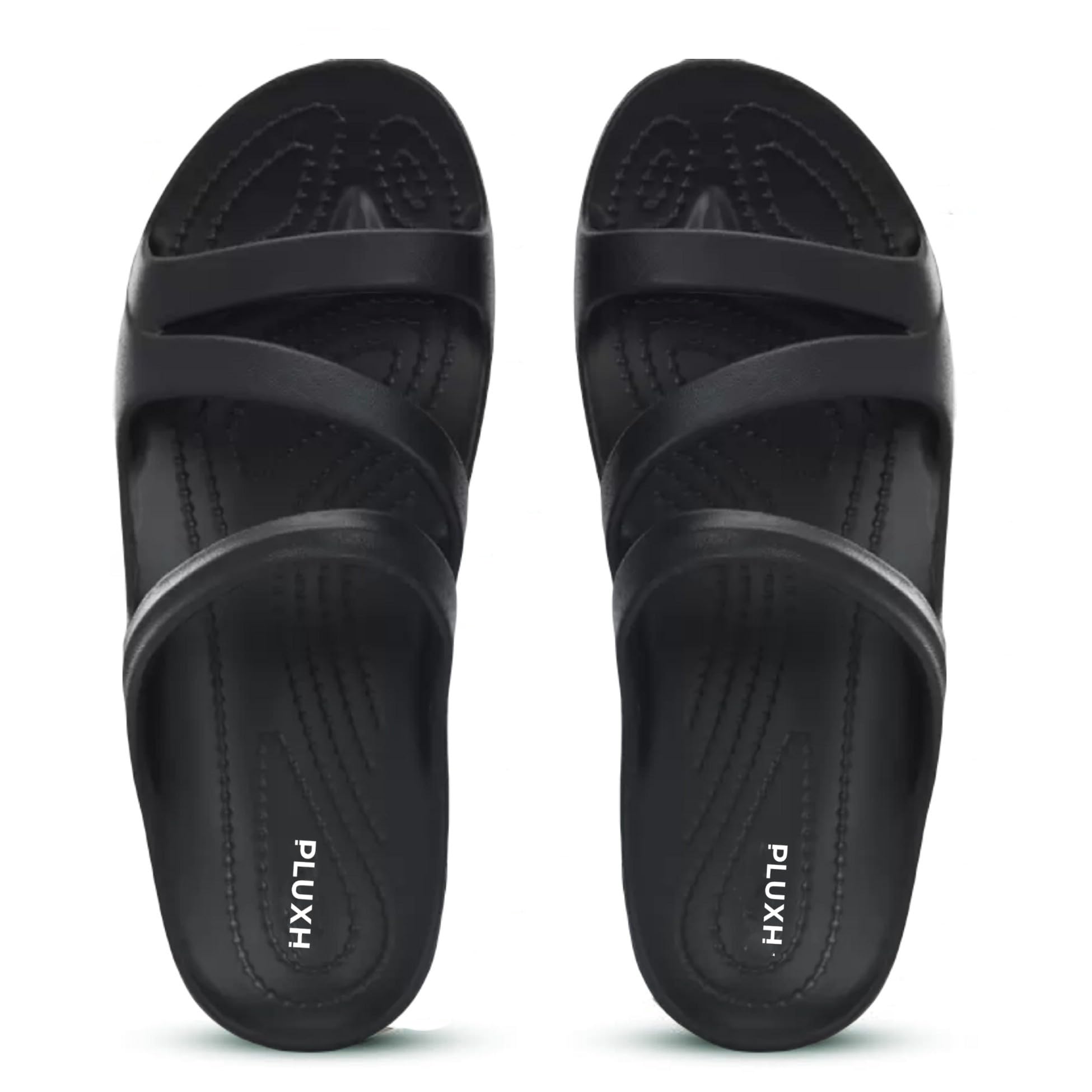 Pluxh Womens Black waterproof casual Slipper 5 UK (B0CZDYG92Q) Amazon Price History, Amazon Price Tracker