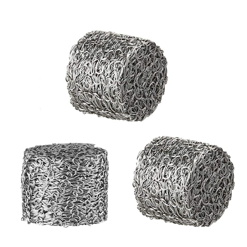 Lot de 3 filtres de lance à mousse en acier inoxydable pour lance/buse de mousse/générateur de mousse