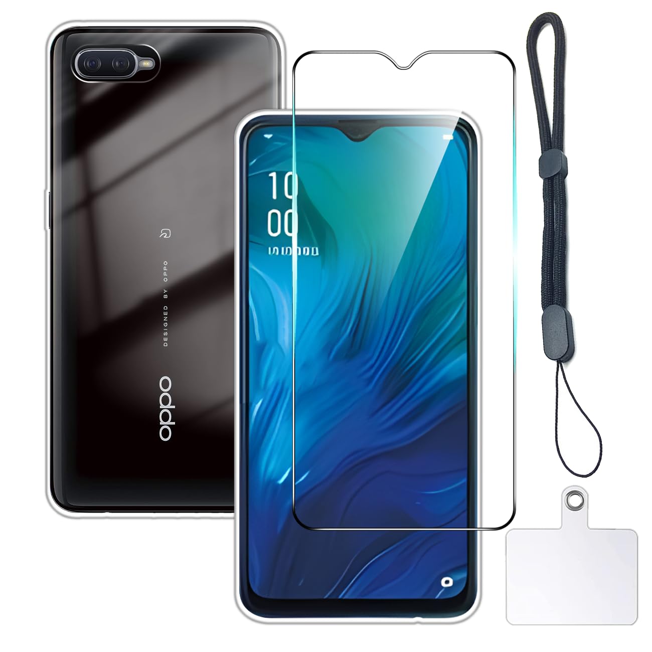 Amazon.co.jp: 対応 OPPO Reno A ケース クリア ケース OPPO RenoA  