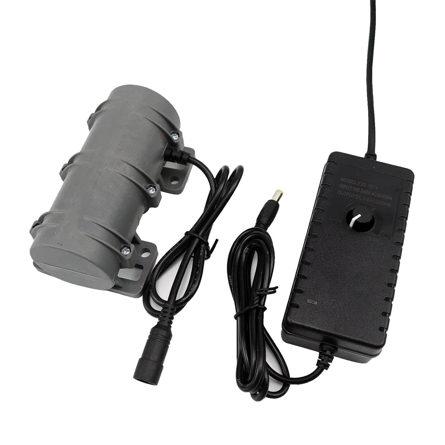 Moteur Vibrant DC 24V, 3800 tr/min Moteur Vibrant Mini Industrie Plastique - Moteur Vibrant à Vitesse pour Lit de Massage, Chaise et Instruments Médicaux