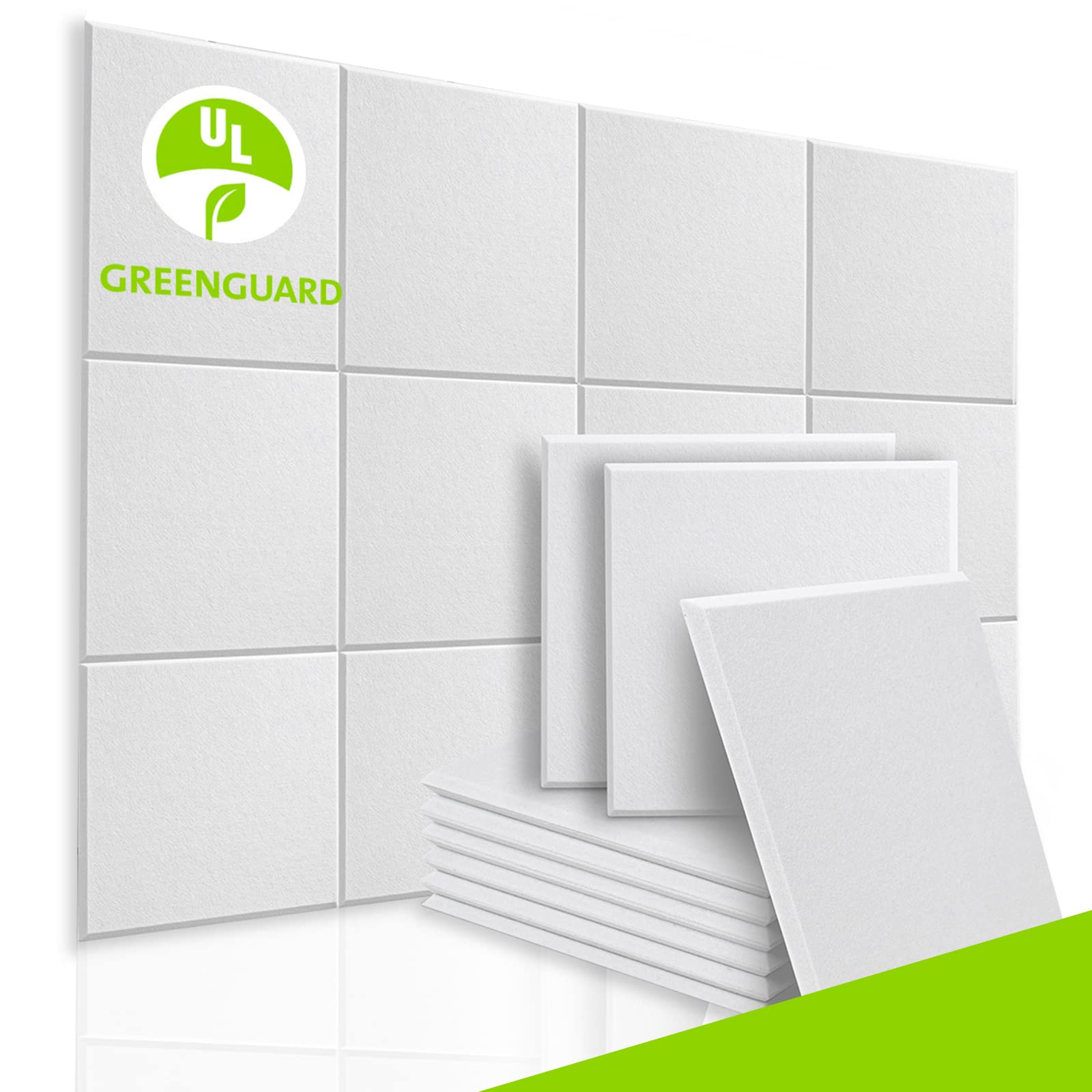 Buy BUBOS 36 Pack Acoustic Panels Soundproof Wall Panels,12“x12“x0.4