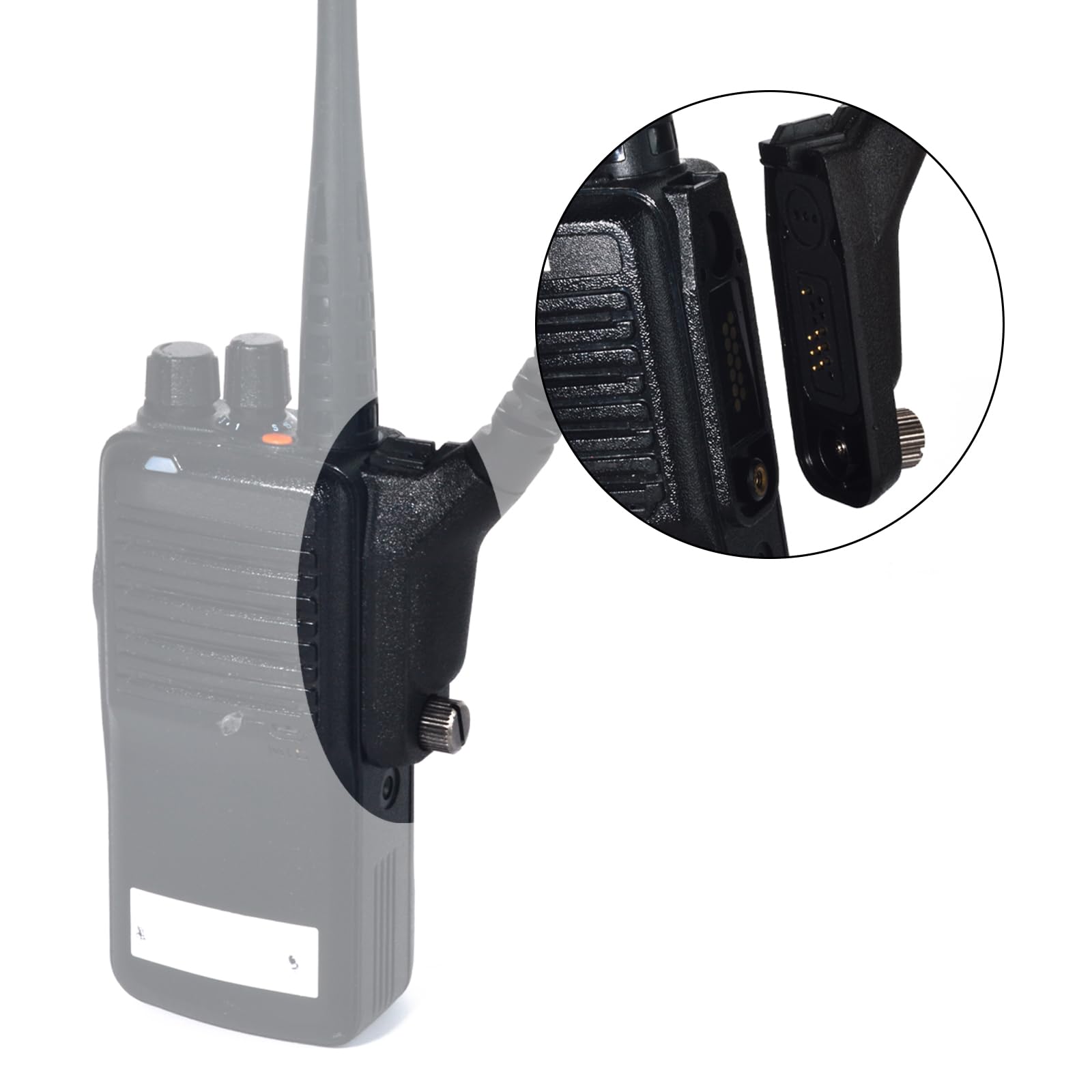 UAYESOK Draadloze headset, 1-polig, 2,5 mm jack, G-vorm