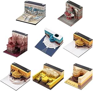 Porta Note Adesive Moi - Organizzatore Da Scrivania Con Dispenser E Stampini Per Appunti - Foto 6