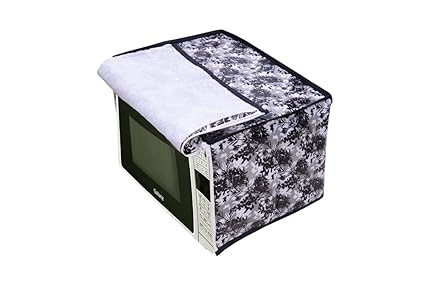 SHAKUMBHARI FAB 20 Litre Microwave Oven Full Closure Cover (size 18 * 14 * 11.5) Design-6