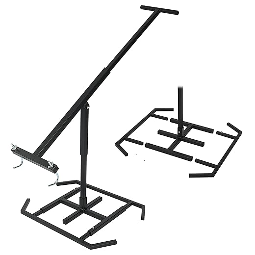 ikare Manual Trash Compactor, Handheld Waste Compaction Tool for Outdoor Use, Touchless Trash Can Compactor for 120-660L Wheelie Bins, Large Trash Compactor for Efficient Waste Management