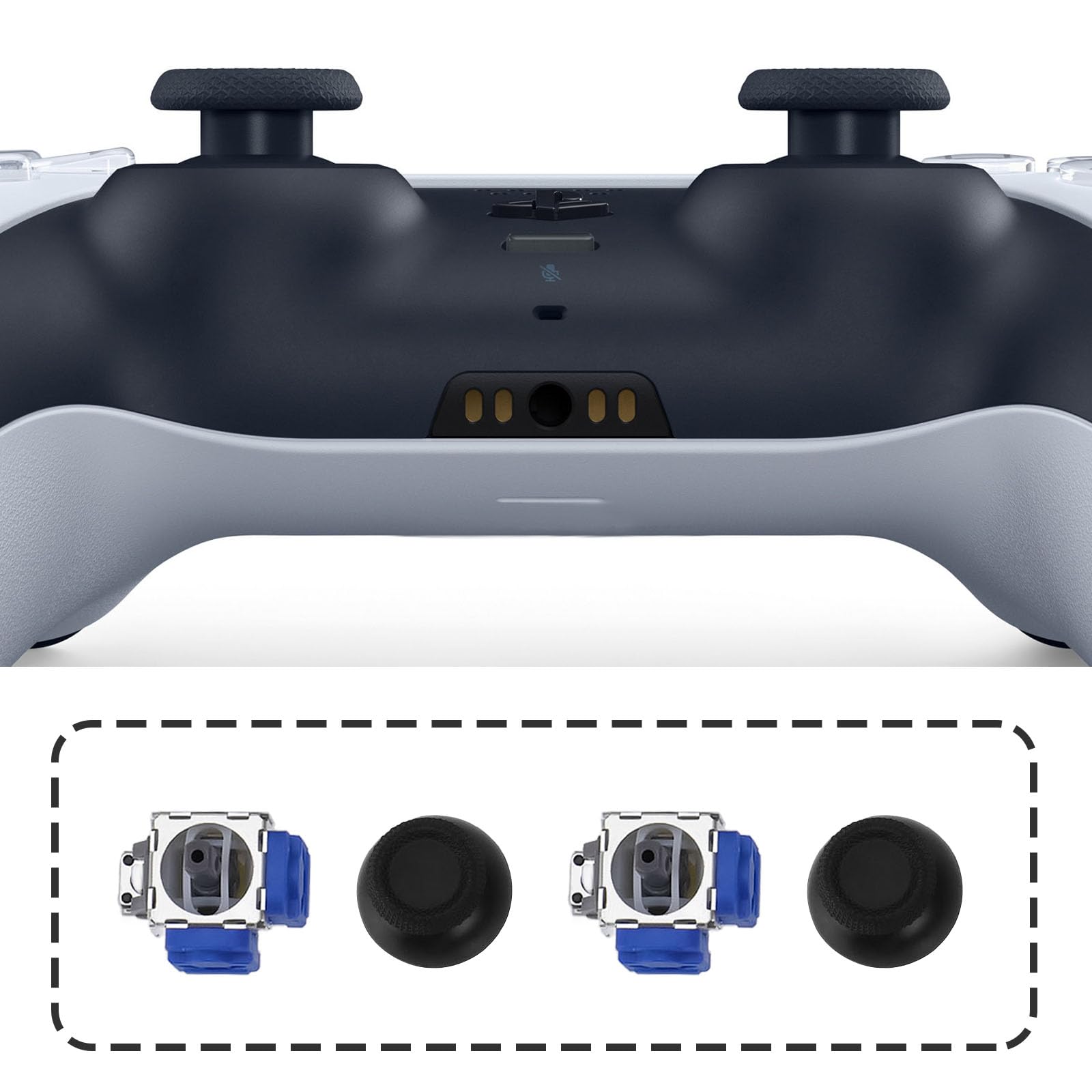 1 Paio Di Joystick Effetto Hall Con Leva Del Pollice Elettromagnetico A Deriva Z - Foto 11