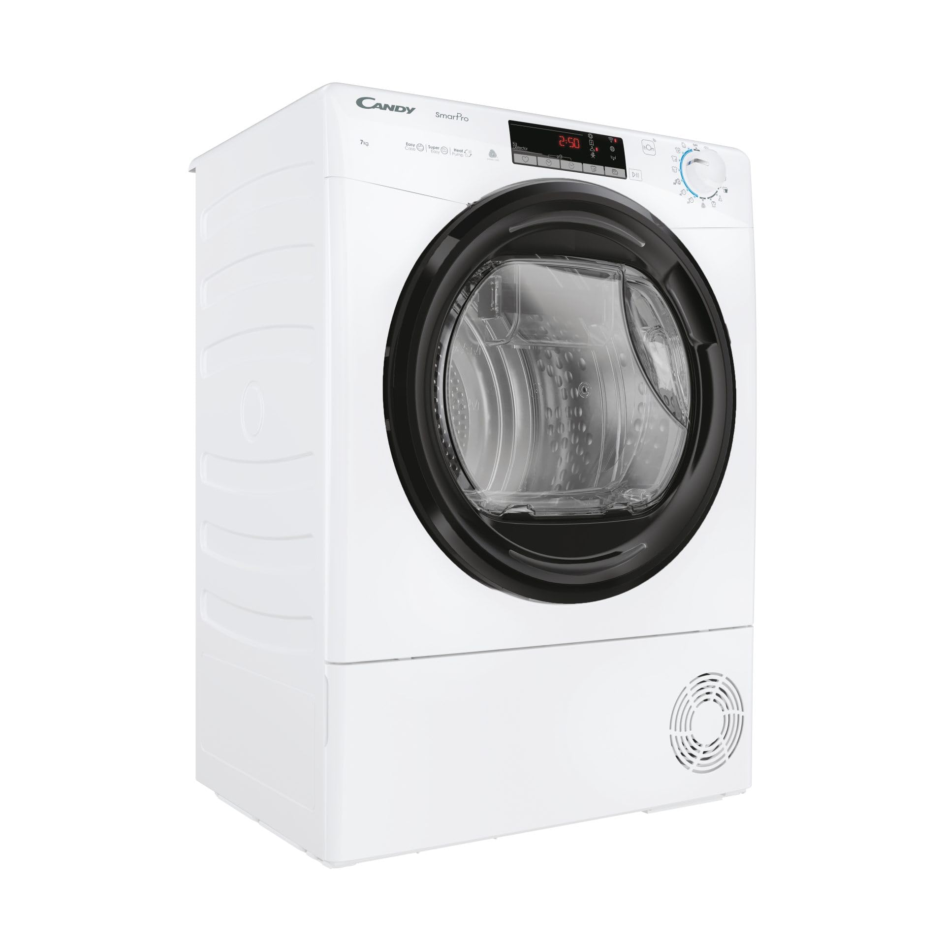 Candy Smart Pro CRO4 H7A2TBE-S Asciugatrice Libera Installazione Caricamento Frontale 7Kg Classe Energetica A Bianco