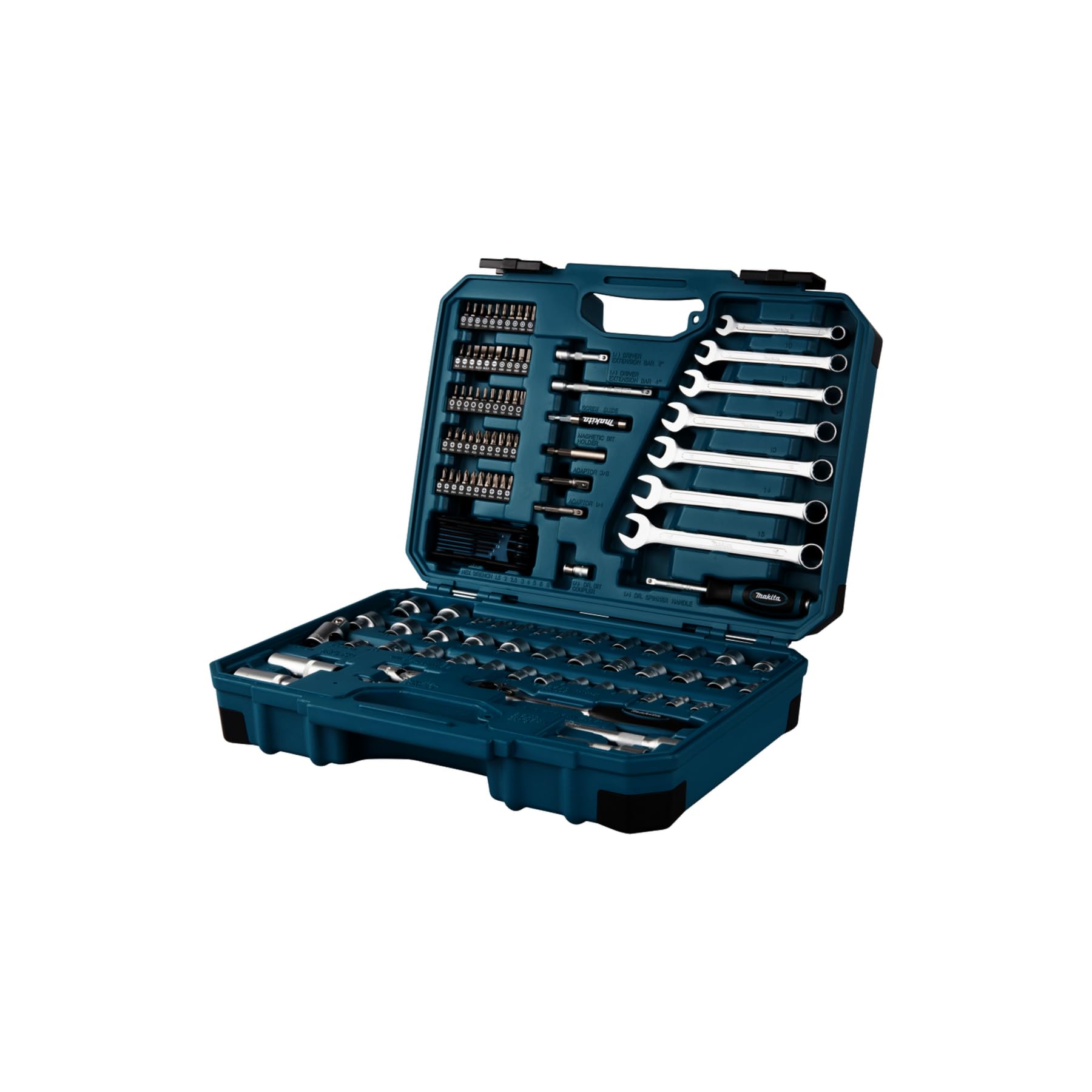 Makita E-06616 Juego de herramientas de 120 piezas