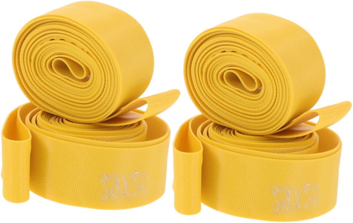 4pcs Bicycle Rim Liner Lightweight PVC Tire Tape for Mountain Road Bikes Easy Installation Inner Tube Protector Enhanced Stability Comfort for