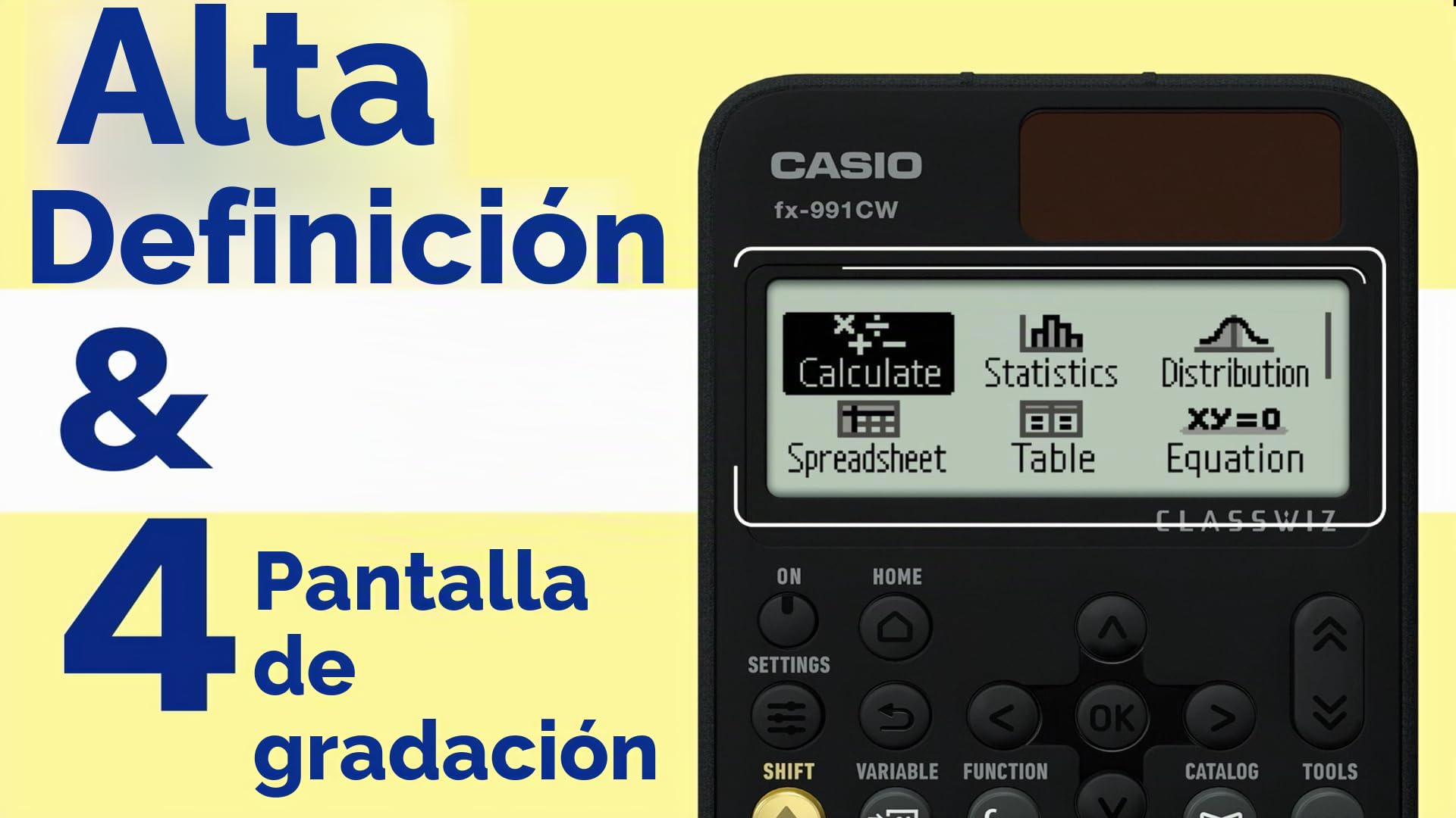 Casio fx-991CW - Calculadora científica Avanzada (versión del Reino Unido)