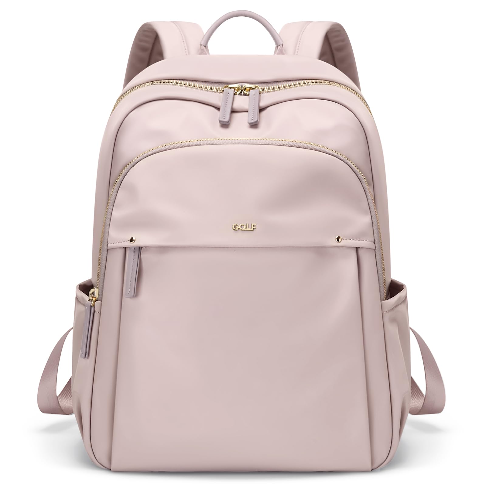 Stylish Laptop Backpack for Women Computer Bag Fits 14 Inch Notebook Travel College Work Backpacks Purse (Pink)