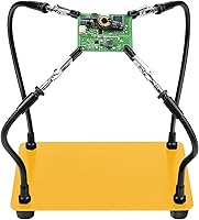 Vista 10 de XYK Estación de soldadura de manos de ayuda, kit de soldadura, herramienta de soldadura de tercera mano, 4 brazos flexibles que ayudan a las manos