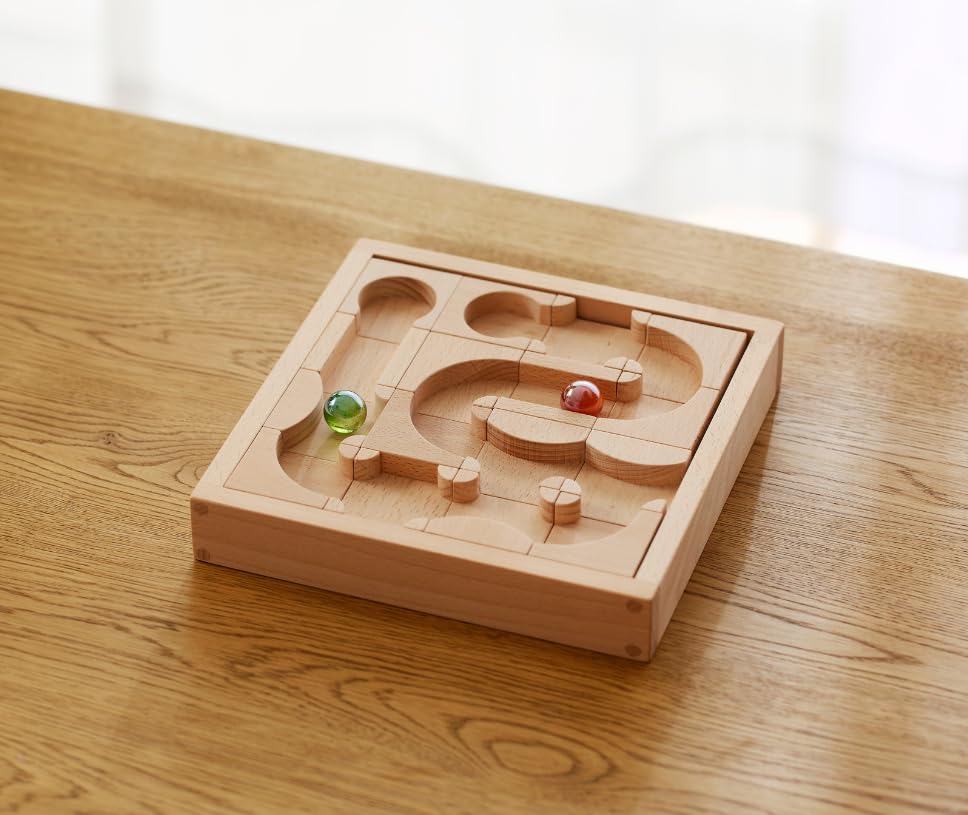 小さな大工さん　ビー玉転がしセット/木のおもちゃ 小さな大工さん 40-22 ビー玉転がし 木のおもちゃ 積み木 ビー玉