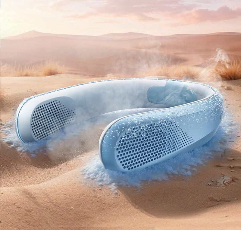 RANVOO Portable Neck Fan, Cooling Neck Fan Rechargeable, Flexible...