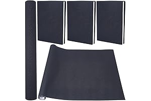 CRASPIRE 51 x 11.8inch Durable Black Book Cloth for Book Binding Fabric...