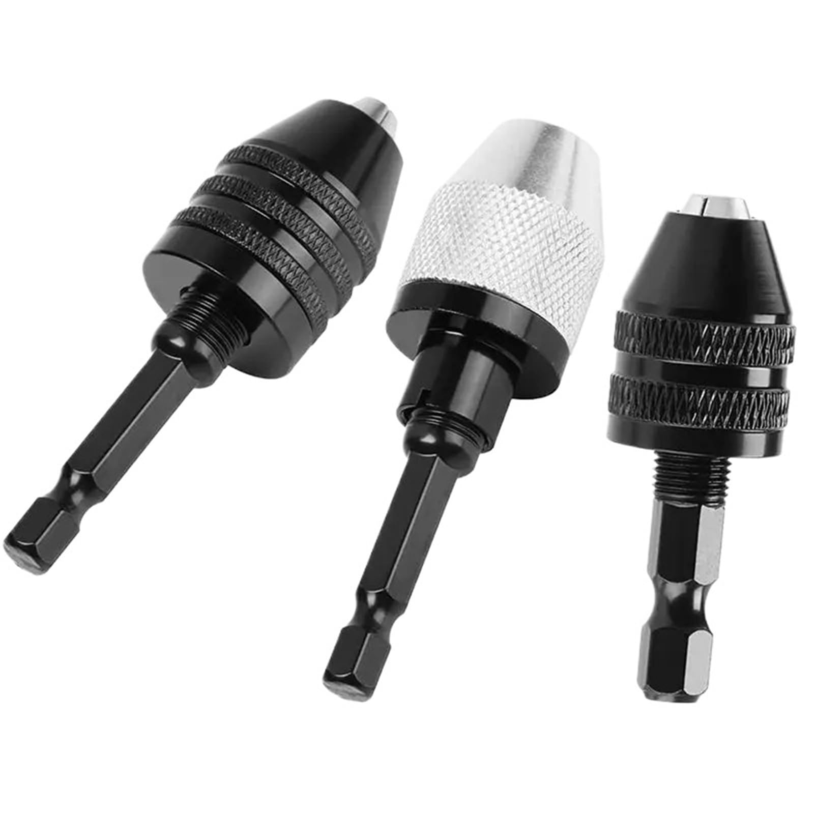 Compatible Con Kit De Adaptador De Cambio Rápido De Portabrocas Sin Llave Con Vástago Hexagonal De 1/4"