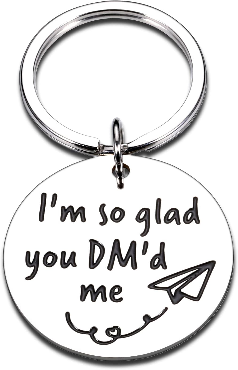 SYGUNAR Boyfriend Gifts Valentine's Day Keychain for Him Birthday Anniversary Christmas Valentine Engagement Wedding Gifts