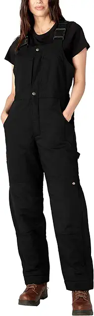 Women's Insulated Bib Overalls - Winter Workwear Coveralls