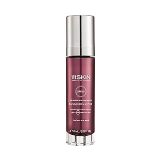 111SKIN Sunscreen SPF 50, Mineral Face and Non Greasy Sunscreen for Daily Use, Broad-Spectrum UVA/UVB and Blue Light Protection, Niacinamide and Polyglutamic Acid, 50 ml - Amazon product rated Grade A