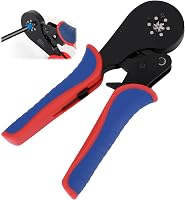 ZONJIE Krimpelő Fogó 0,08-16 mm² Vezetékvég Érvéghüvelyekhez, Ergonomikus Fogantyú, Ipari és Barkács Használatra, 30-5AWG Méretekhez 1