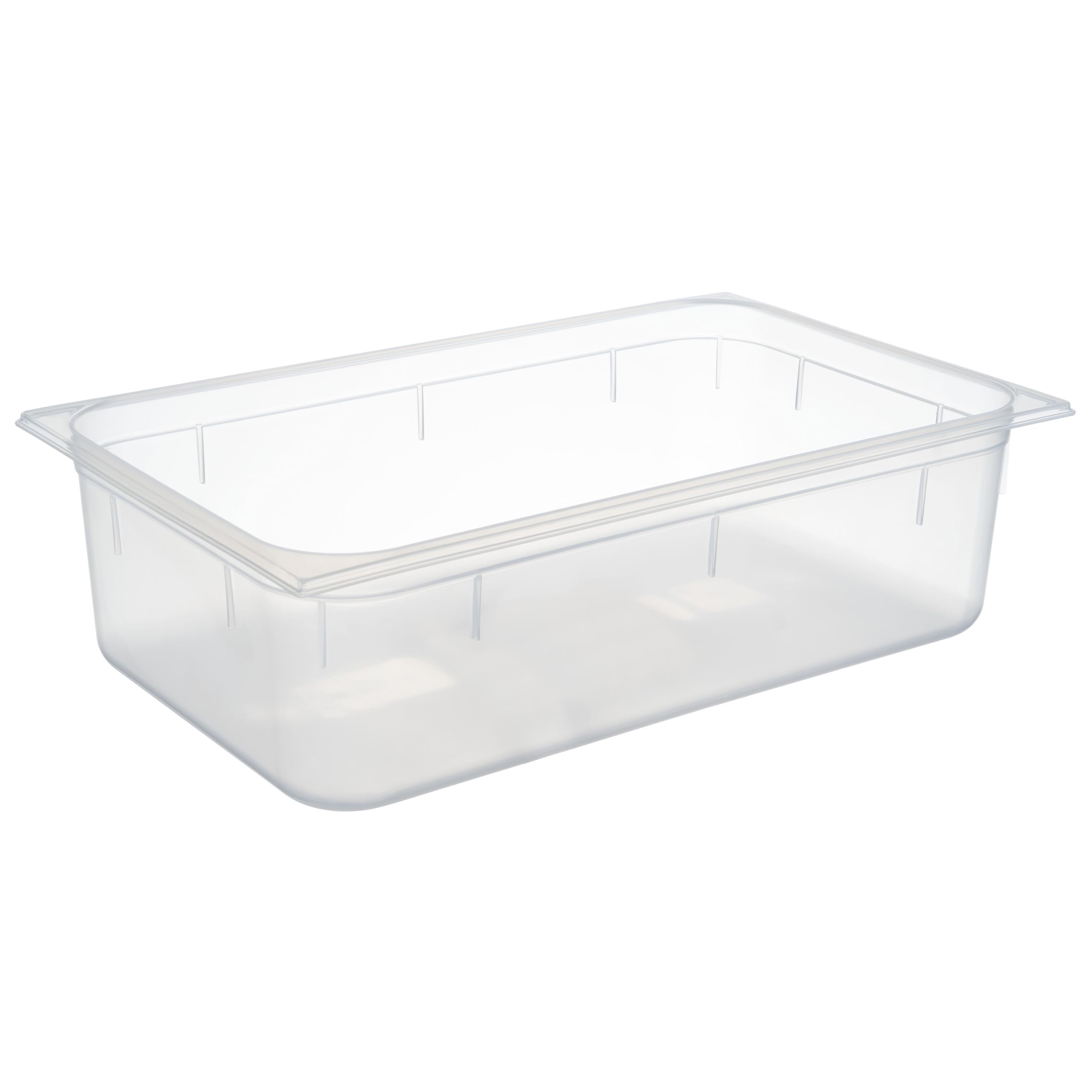 APS 82108 - Recipiente GN 1/1, 53 x 32,5 cm, 150 mm de profundidad, 19,5 litros, escala, polipropileno