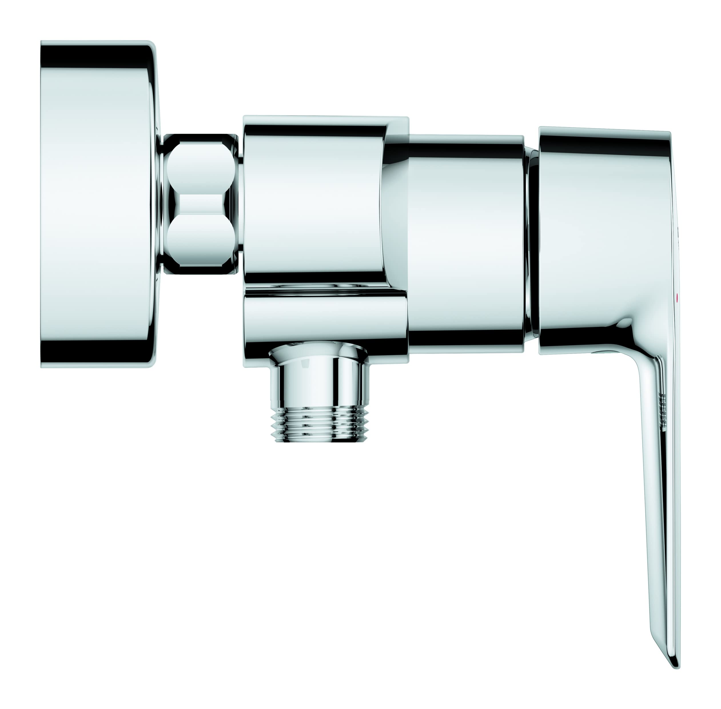 GROHE QuickFix Precision Flow Thermostatische Douchemengkraan Met S Koppelingen Hoh = 15 Cm