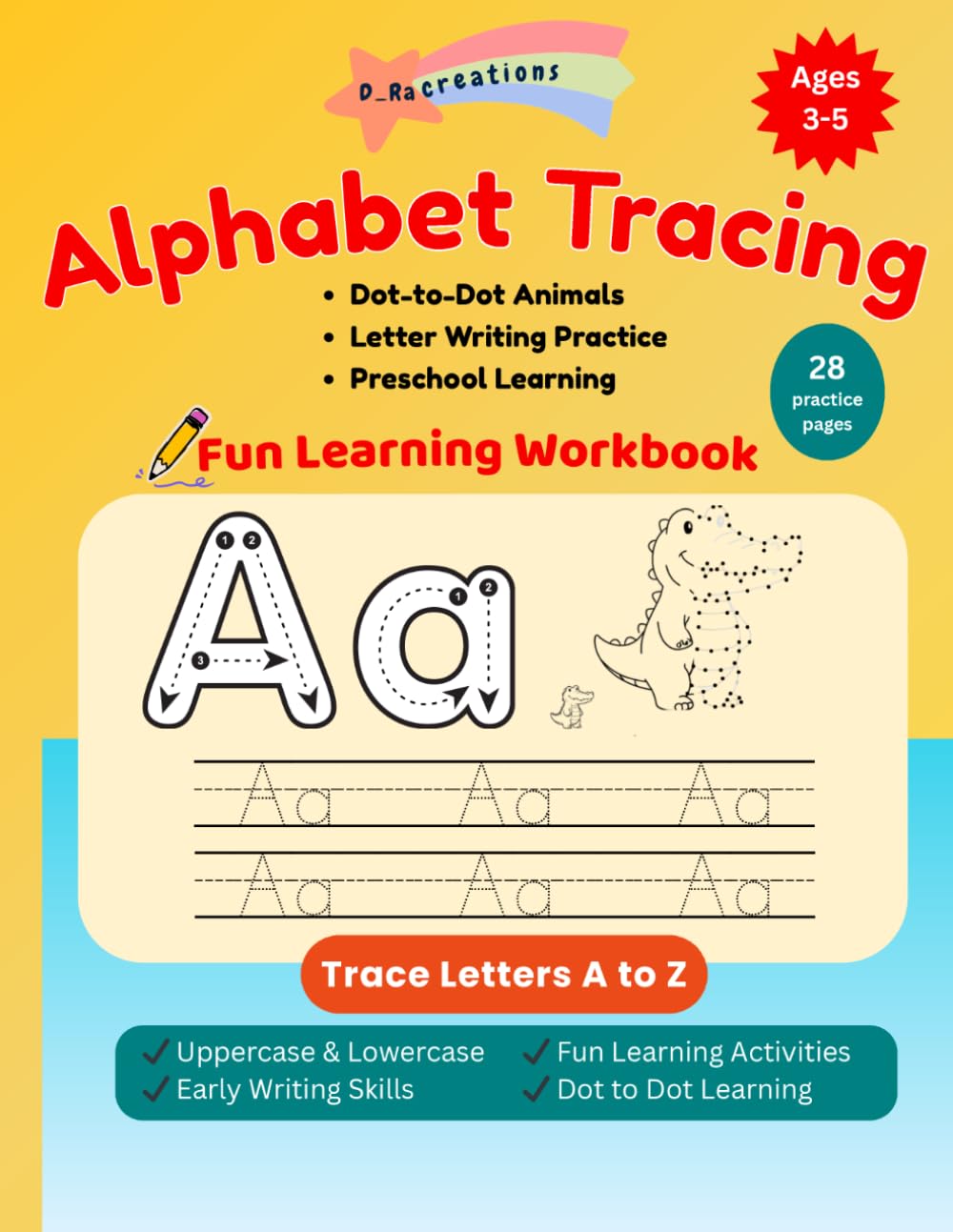 Alphabet Tracing Workbook