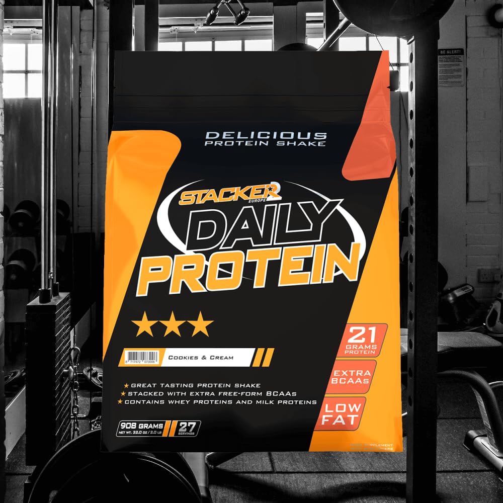 Stacker2 Daily Protein (908g) Vanilla - Białka - Mieszanka białek