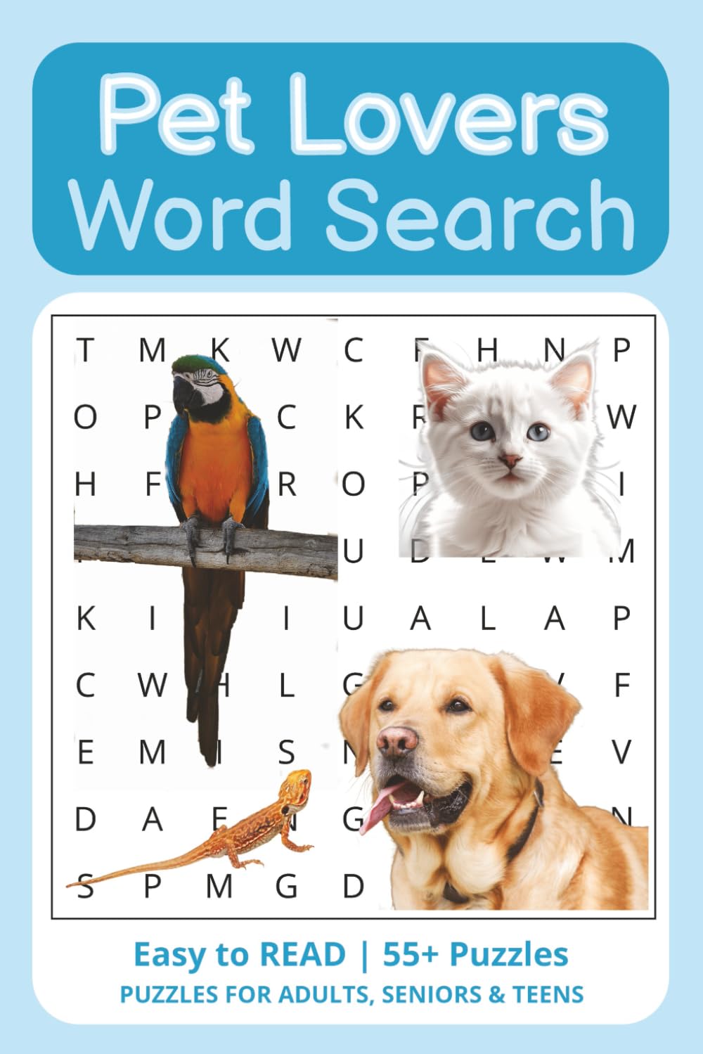 Pet Lovers Word Search: Fun Word Searches for Pet Lovers of All Kinds