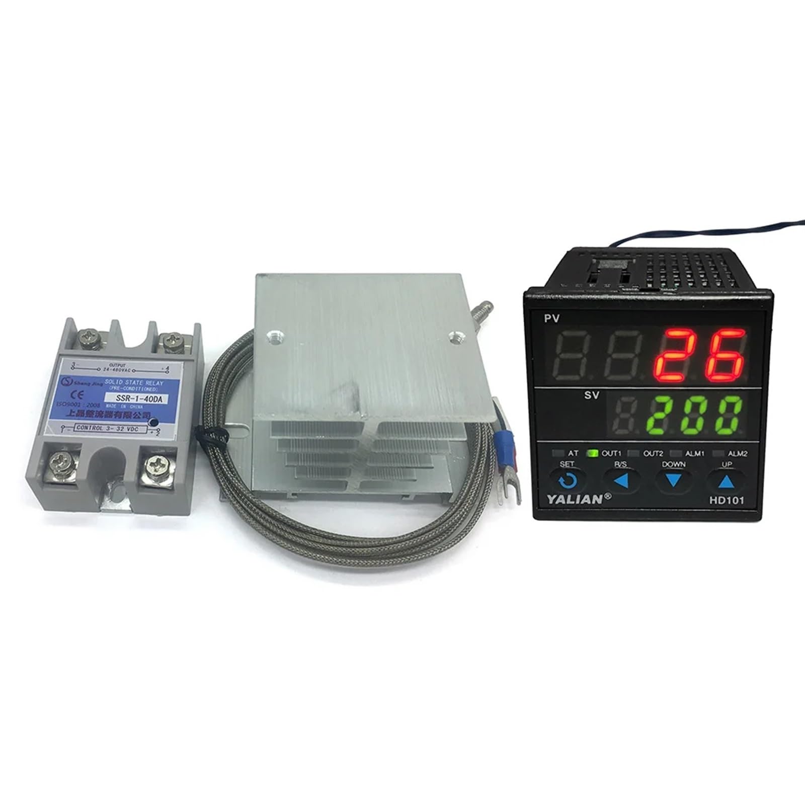 Pid Temperature Controller Max 372℃ AC100 To 240V Thermocouple Input Relay Output For Home Brewing Oven Incubato(HD101)