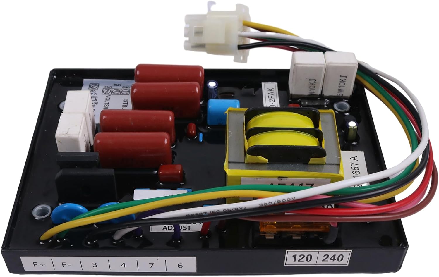 FridayParts Automatic Voltage Regulator AVR NL2242071 22-42071 DST-100-2FAK Compatible for Northern Lights Generator M773LW2 LX-E 34 E PX-308K2 PX-310K2 Replacement