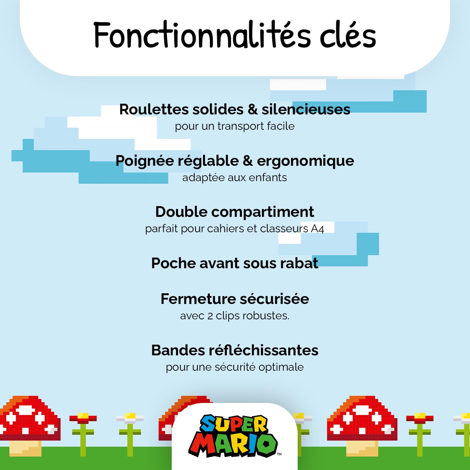 Bagtrotter - Cartable Primaire Garçon - 38 cm - Grand Rangement - Tons Bleu - Différents Modèles & Licences