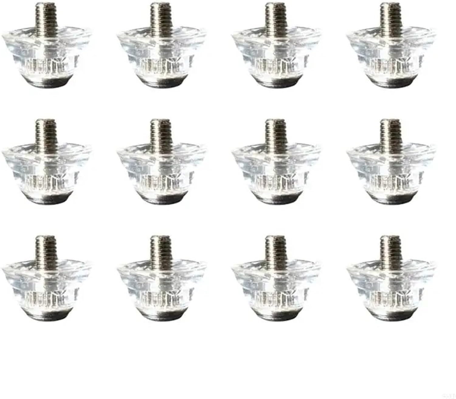 Football Boot Studs 60 PCS Universals Aluminum Football Shoe Replacement Soccer Cleats Boot Spikes