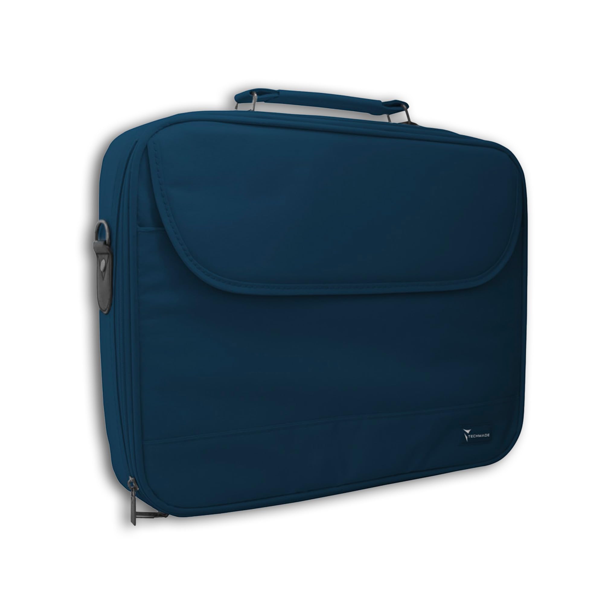TECHMADE Borsa a Tracolla Porta PC fino a 15,6” – Custodia per Laptop e Notebook – Leggera e Resistente – Ideale per Lavoro, Scuola e Viaggi