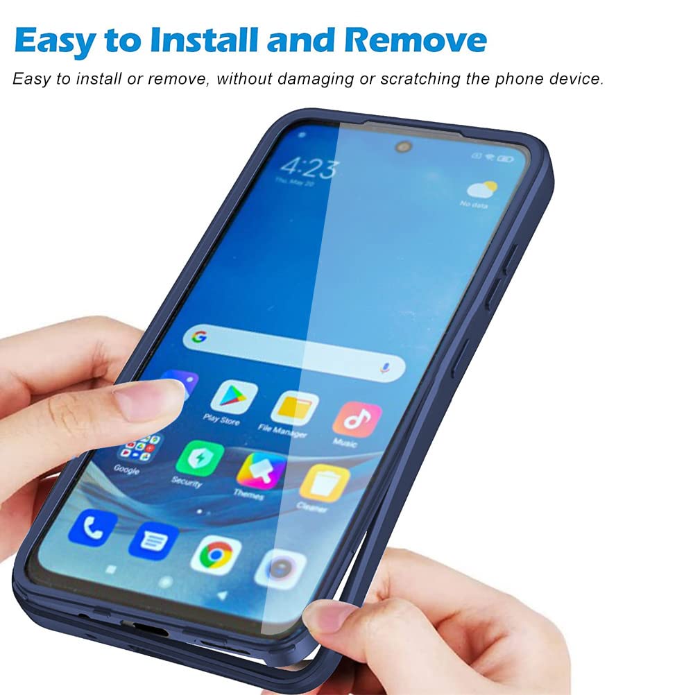 HAOYE Cover per Xiaomi Redmi 9C NFC/Redmi 9C con Proteggi Schermo