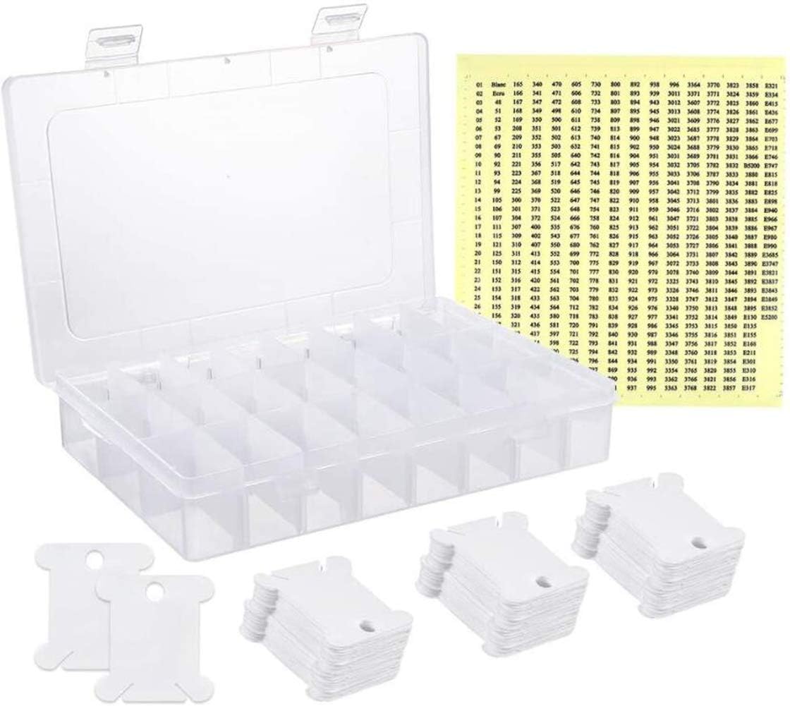 Embroidery Floss Organizer Box Set Embroidery Thread