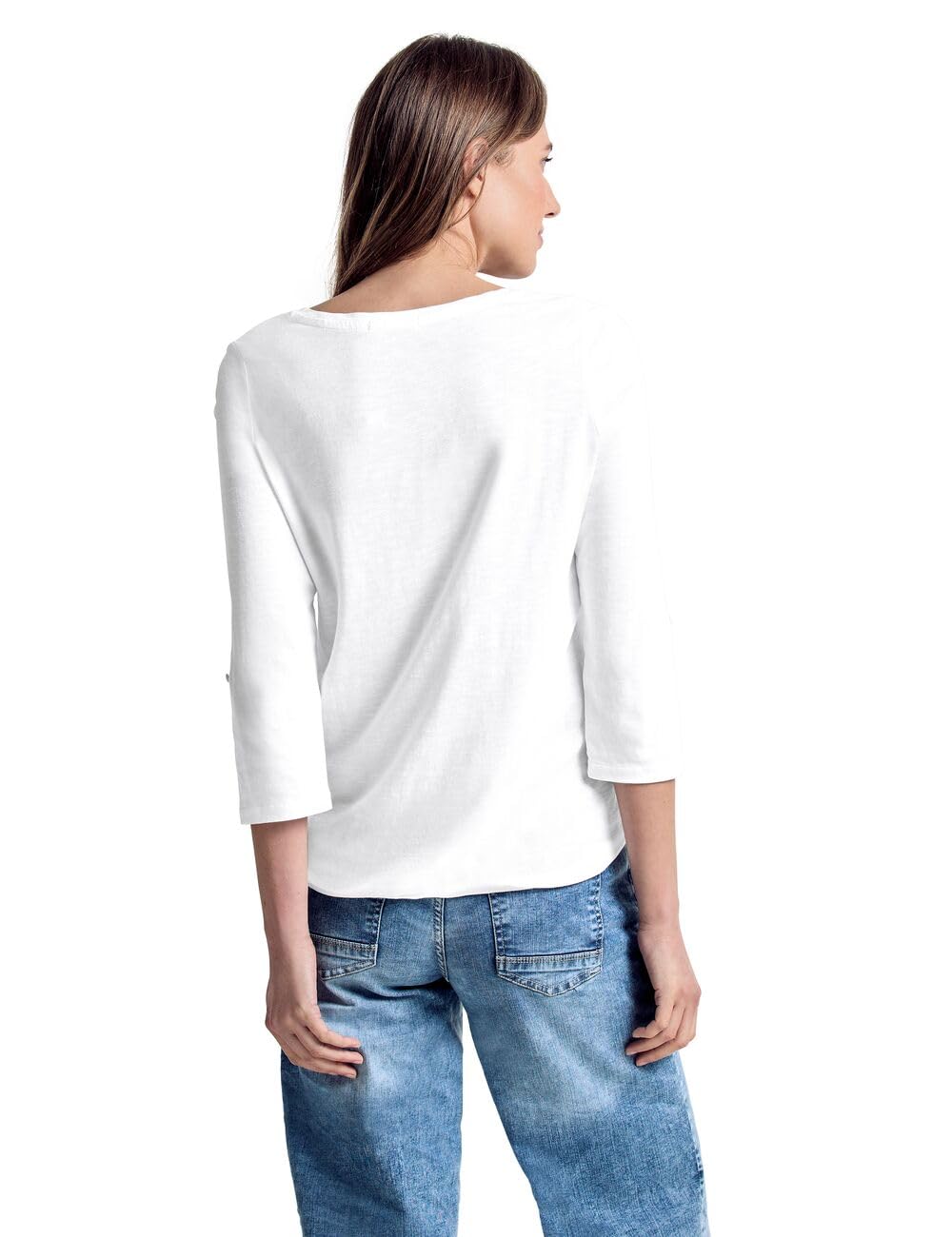 Cecil 313172 Fenja, T-Shirt Donna