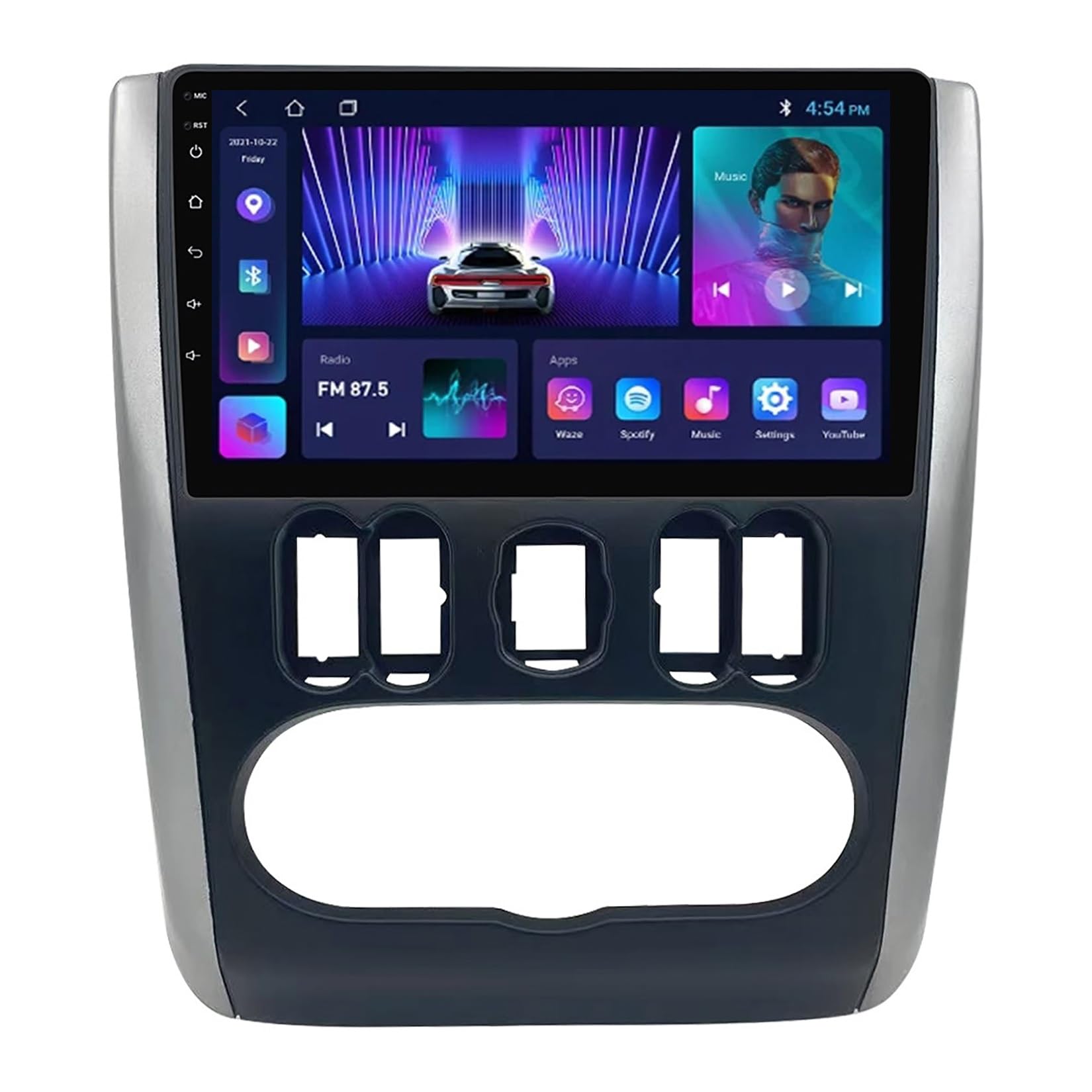 Autoradio tactile 10" pour Nissan Almera G15 pour remplacer un vieux poste par Android Auto