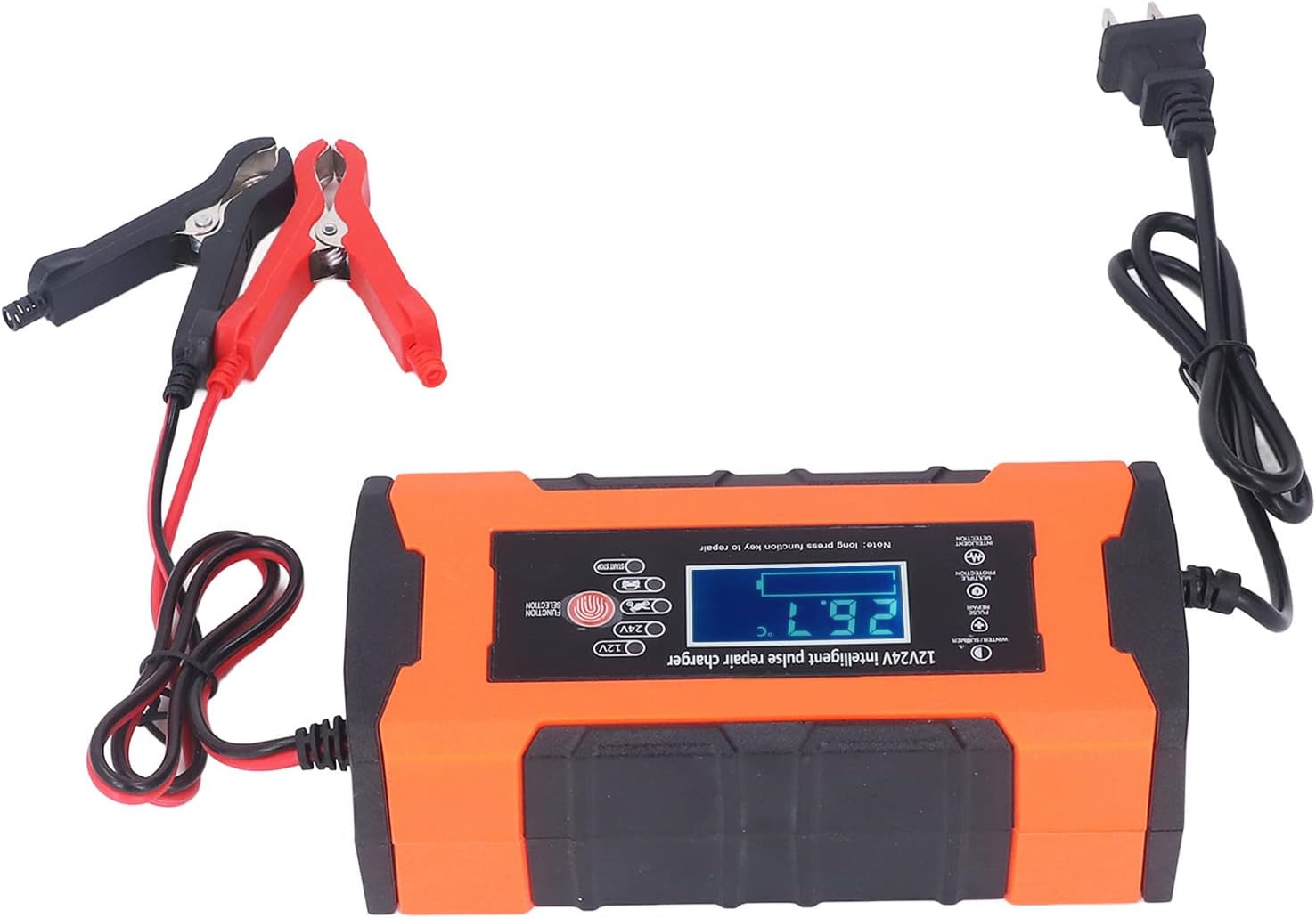 Pulse Repair Battery Charger Battery Charger Pulse Battery Maintainer 12V 10A 24V 5A US Plug 110‑220V